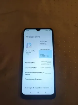 Xiaomi Redmi Note 8T Negro