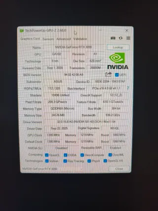 Asus RTX 3090 Strix 24GB