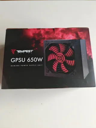 Fuente Alimentación Tempest 650W Gaming
