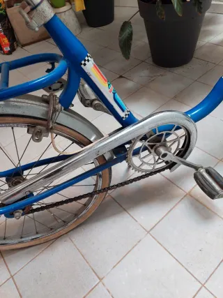 Bicicleta Rabasa Azul