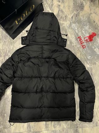 Abrigo Ralph Lauren Talla S Negro Nuevo
