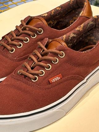 Zapatillas Vans 39, Era Deluxe Burdeos