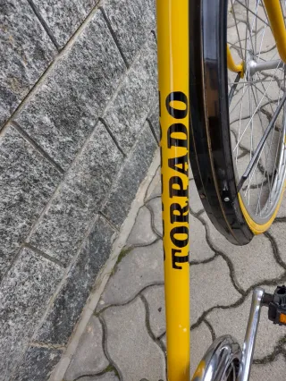 Bici uomo Torpado gialla