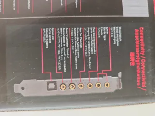 Tarjeta Sonido Creative Blaster Audigy Rx