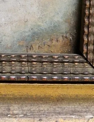 Martins Il Bacio Olio su Tavola 10,5x15 cm