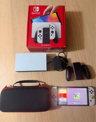 Nintendo Switch OLED Blanca