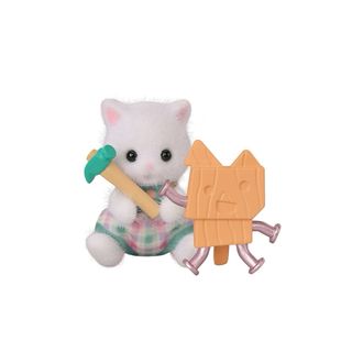 Sylvanian Families Gato Serie Baby Builders