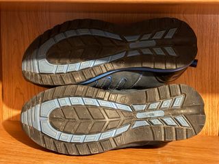 Zapatos de seguridad Safetop azules y grises