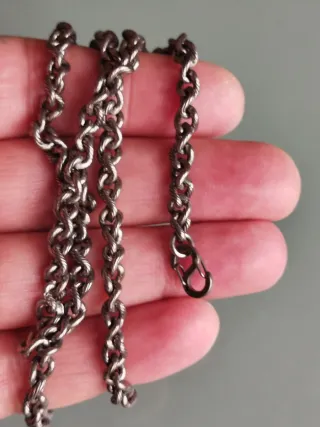 Cadena Collar de Titanio Puro