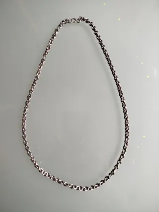 Cadena Collar de Titanio Puro