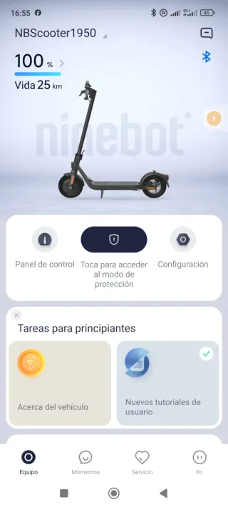 Patinete Eléctrico Ninebot F2E