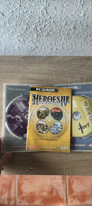 Pack Heroes II Gold y Heroes IV PC CD ROM