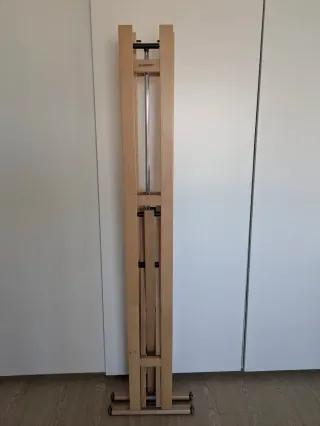 Perchero Plegable Madera y Metal