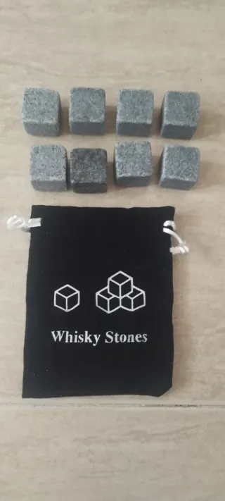 Set de Whisky con Vasos y Piedras
