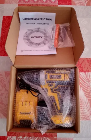 Taladro Inalámbrico, Atornillador, Percutor Nuevo