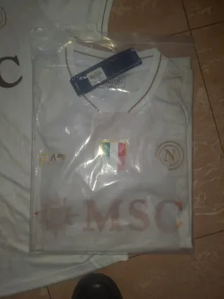Camiseta EA7 Napoli Talla S M L
