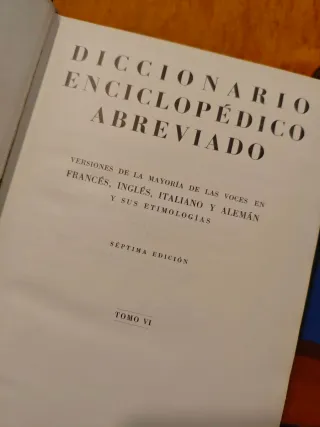 Diccionario enciclopédico abreviado