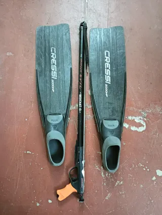 Equipo de pesca submarina