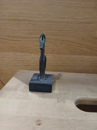 Figura Bronce Etrusca Bronzetto Votivo