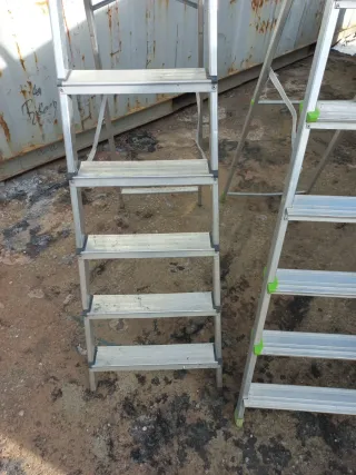 Escalera aluminio 7 peldaños precio por unidad