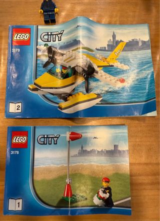 Lego City Hidroavión 3178 COMPLETO