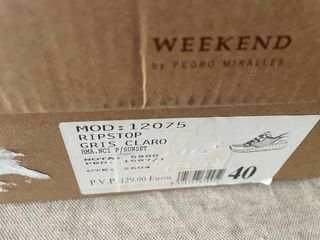 Zapatillas Weekend by Pedro Miralles Talla 40