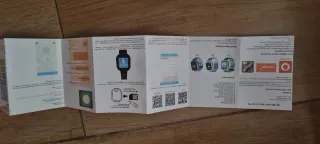 Reloj infantil azul y multicolor