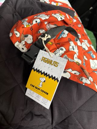 Funda coche Snoopy Peanuts para perro