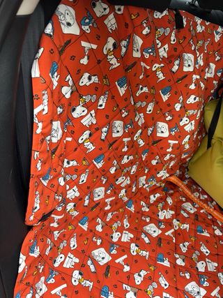 Funda coche Snoopy Peanuts para perro