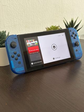 ¡COMO NUEVA! Nintendo Switch Azul