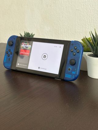 ¡COMO NUEVA! Nintendo Switch Azul