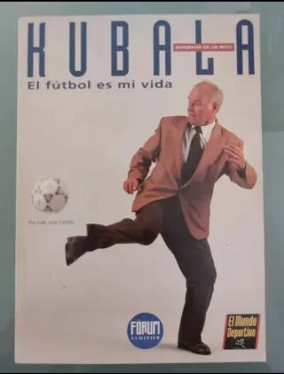 Libro Kubala el fútbol es mi vida