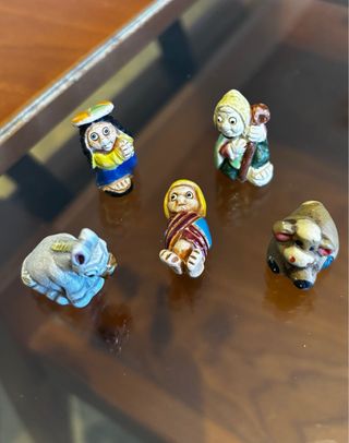 Belen Navideño Minimalista Figuras