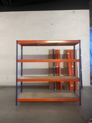Estantería industrial 2x2m