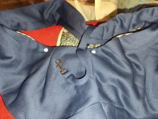 Bolsa transportín para mascotas azul