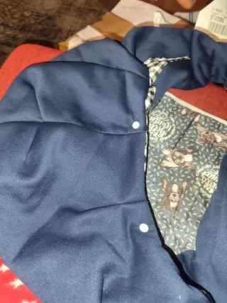 Bolsa transportín para mascotas azul