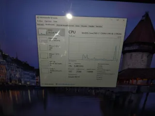 Portátil HP i7 Plata