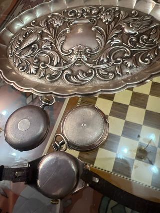 Lote de Plata Antigua 176g