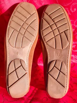 Mocassini Uomo Marrone Scamosciato