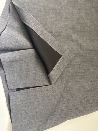 Falda pantalón Zara gris