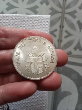 Monedas Juan Pablo II Viaje España 1982