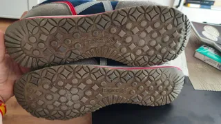 Zapatillas Munich Azul y Gris