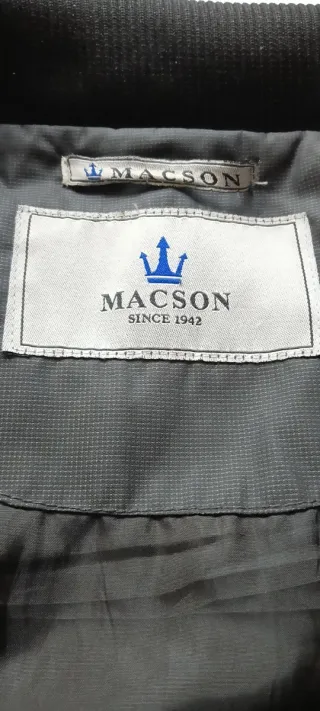 Chaqueta hombre negra