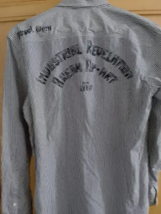 Camisa Diesel Hombre Talla XL Bordada