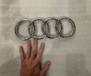 Logo Audi 4 Anillos Cromado