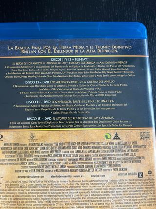 El Señor de los Anillos Trilogía Blu-ray