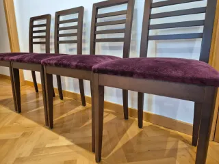 Juego de 4 sillas de comedor