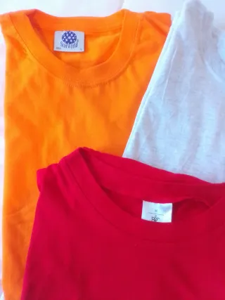 Lote 3 camisetas básicas