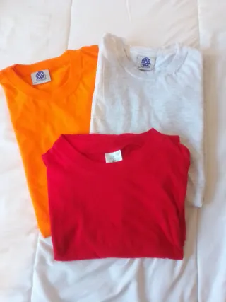 Lote 3 camisetas básicas