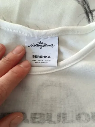 Camiseta Rolling Stones Bershka